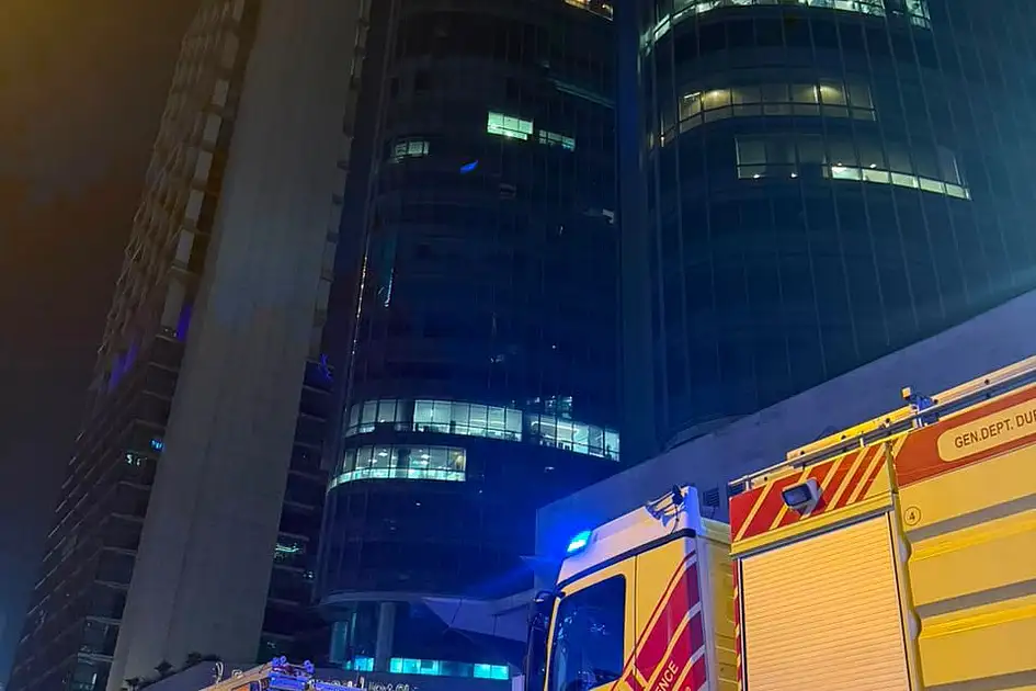Fire breaks out in building on Dubai’s Sheikh Zayed Road, no injuries reported