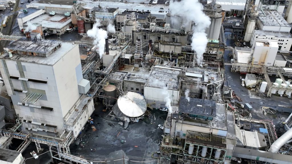 Nippon Dynawave Disaster: New video shows scale of damage from ruptured chemical tank