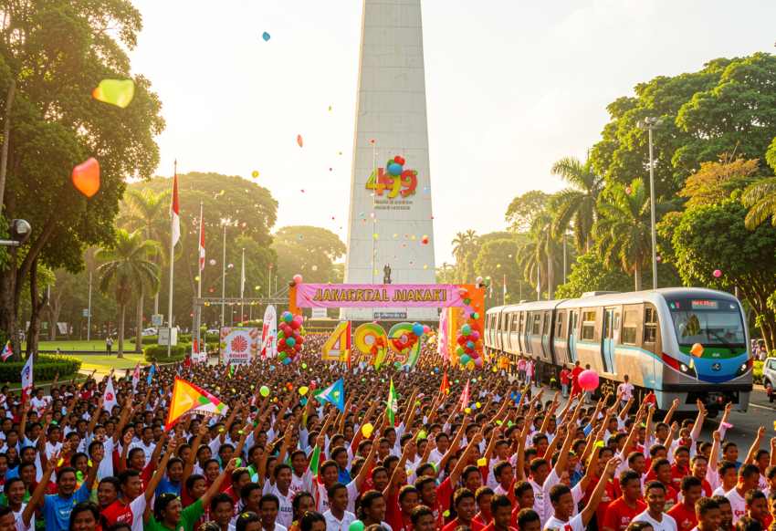 Explore Jakarta, Indonesia: Free Entry to Top Attractions for the 499th Anniversary