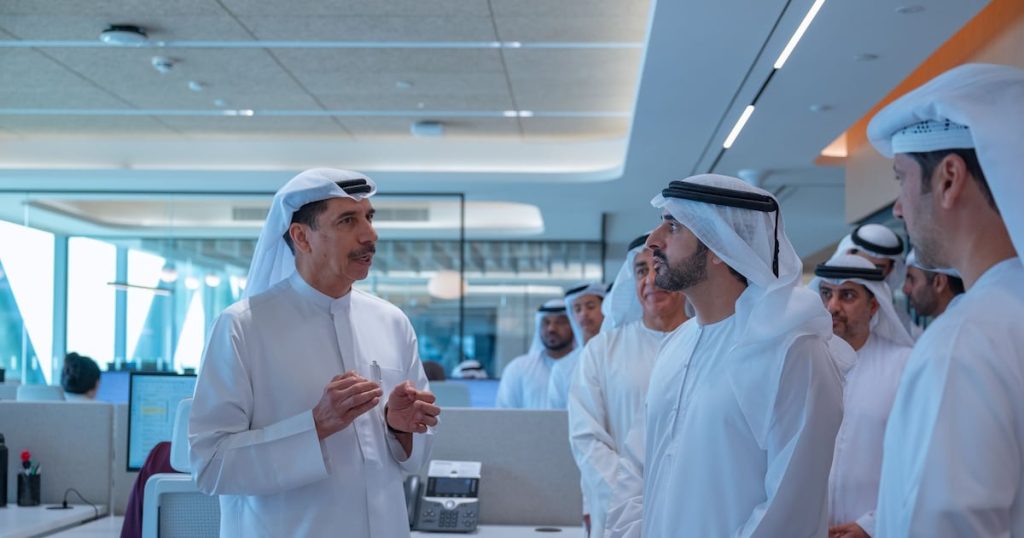 Sheikh Hamdan visits Dubai International Financial Centre