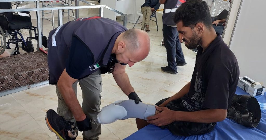 UAE launches programme to provide prosthetic limbs for injured Gaza war survivors
