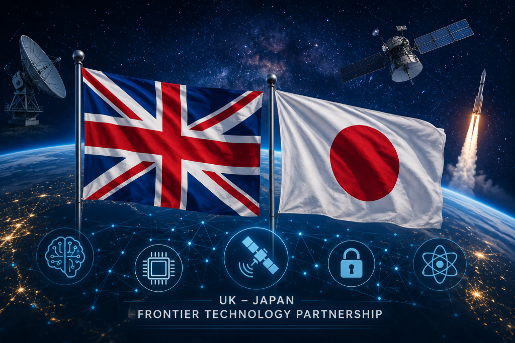 UK and Japan Launch Frontier Tech Pact Linking AI, Space and Quantum