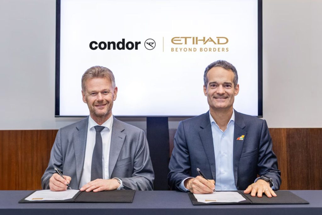 Etihad and Condor expand partnership with Bangkok route