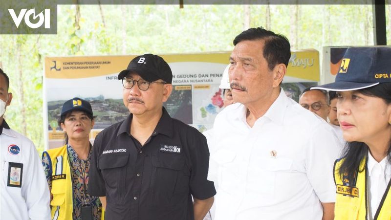 Luhut Binsar Pandjaitan Supports Bule to Be Supervisor of the IKN Project in Today’s Memory, June 9, 2023