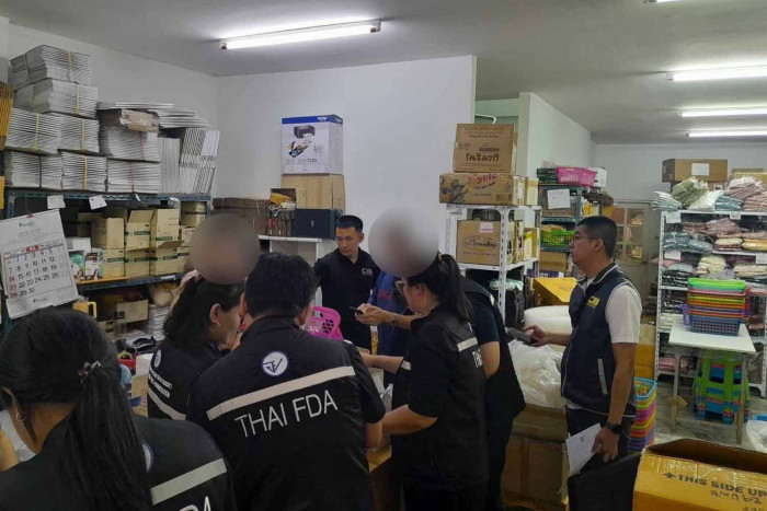 Bangkok Post – One million baht in unregistered cat feed, drugs seized