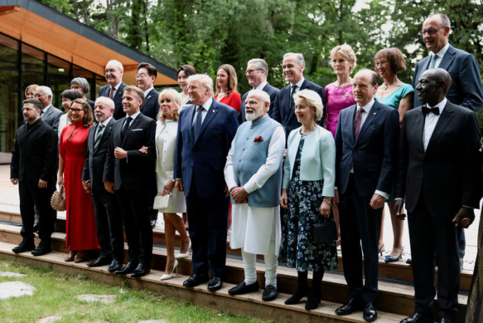 Bangkok Post – G7 leaders unite in support to Ukraine, agree to add pressure on Russia