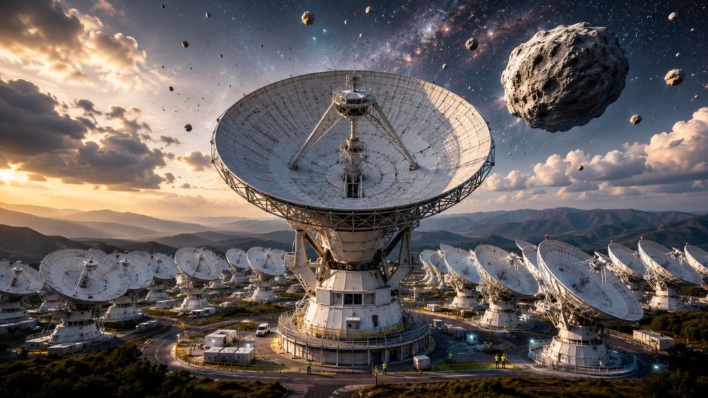 China is building in Chongqing a “compound eye” with 25 radars and more than 100 antennas to monitor threats in space.
