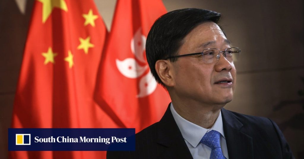 Exclusive | ‘A year is a long time’ – John Lee on whether he will run again in 2027