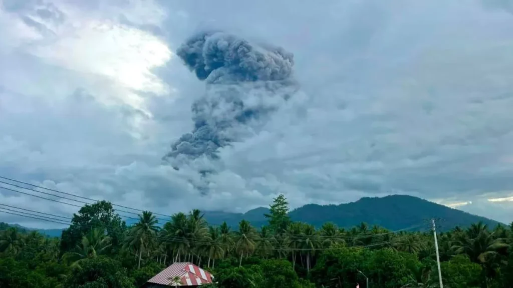 Mount Dukono eruption prompts safety warnings in eastern Indonesia