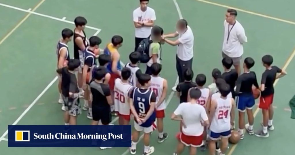 Hong Kong basketball coach apologises for slapping pupil in viral video