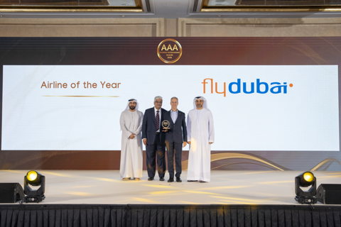 flydubai secures three wins at the Aviation Achievement Awards 2026