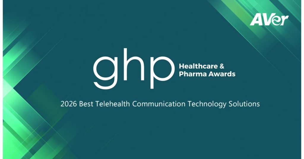 AVer Wins GHP Healthcare & Pharmaceutical Awards 2026 as Best Telehealth Communication Technology Solutions