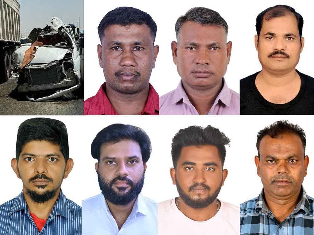 Emirates Road Minibus Crash in Dubai: Identities of 7 Dead Workers Revealed, Youngest Victim Was 23 Years Old