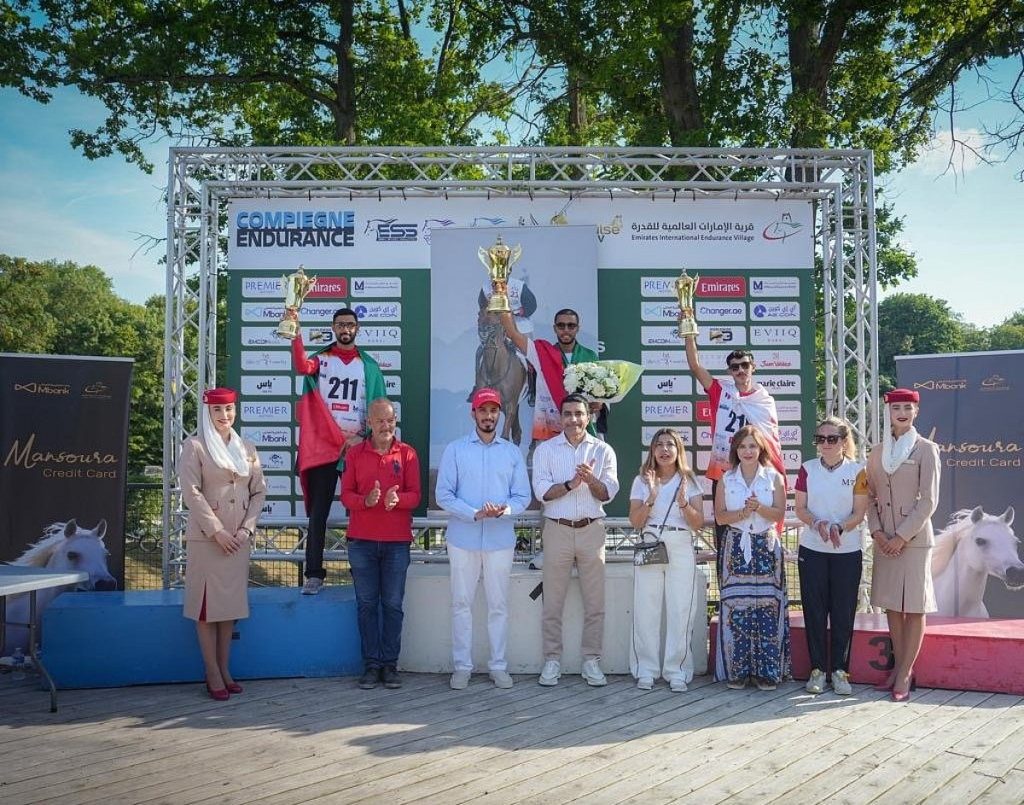 UAE riders claim top three spots in Emirates Global Endurance Series opener in France