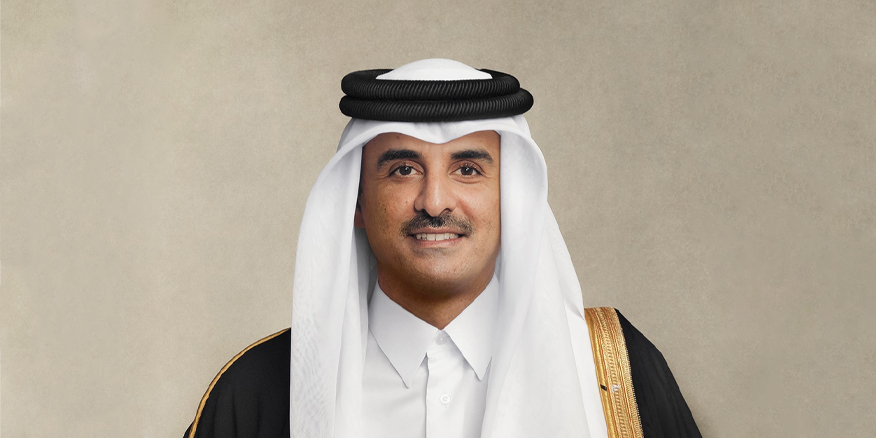 HH The Amir Receives Phone Call from UAE President