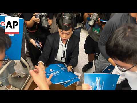 Video: Hong Kong promotes its first 5-year plan that echoes mainland China