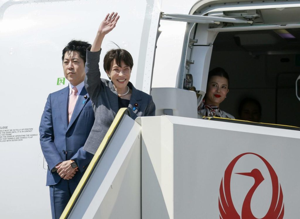 Japan PM Takaichi heads to Europe for talks with G7 leaders
