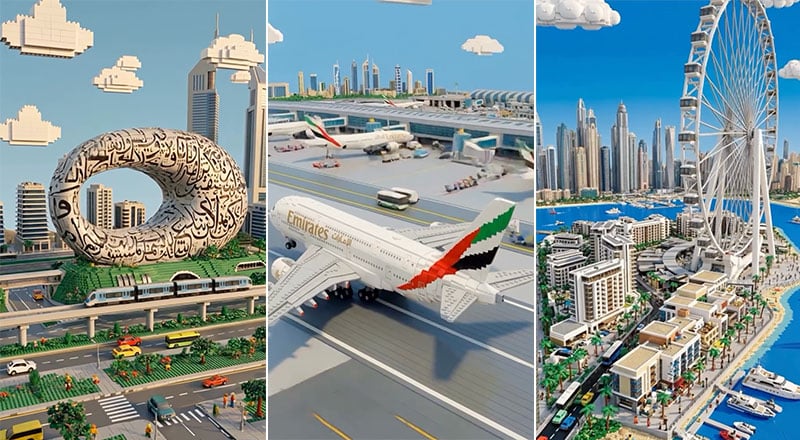 Watch: Visit Dubai shares video of Dubai reimagined in LEGO