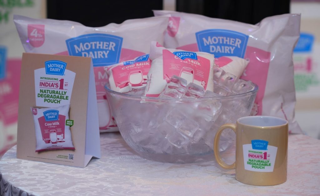 India’s First Biodegradable Milk Pouch Converts to Wax