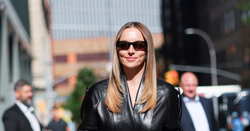 Jodie Comer Goes Full Leather Super Spy in the Middle of Summer