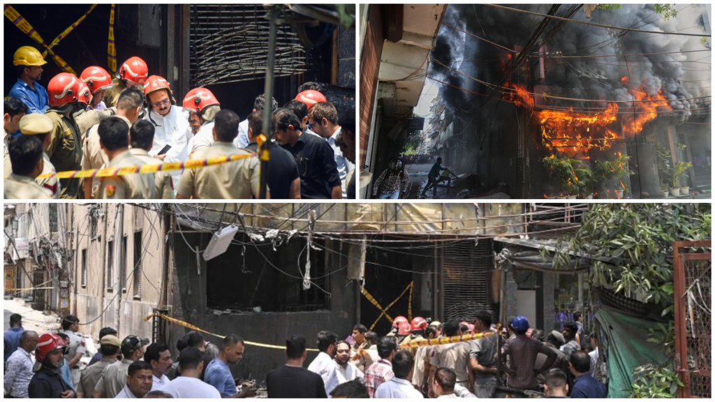 Delhi hotel fire LIVE: Hotel building owner arrested