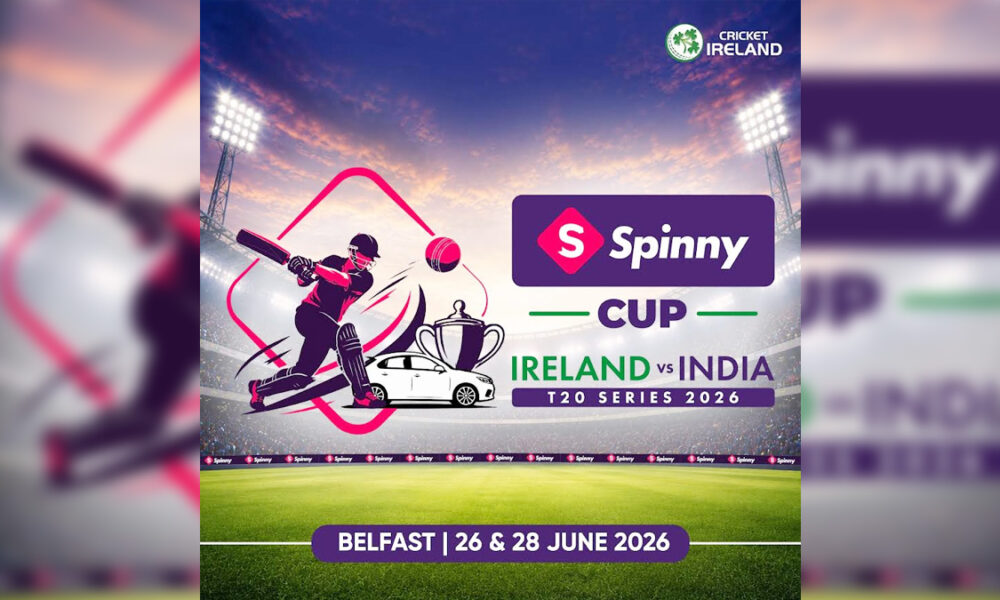 Spinny bags title sponsorship of India Ireland T20I series – Indian Television Dot Com