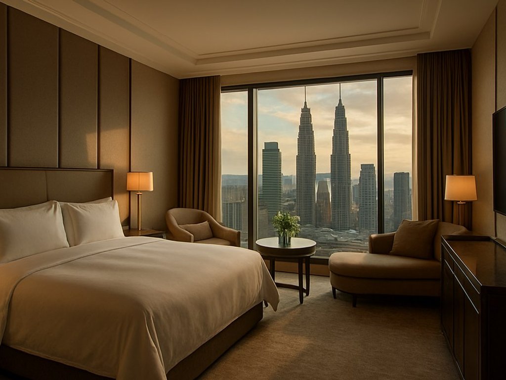 Ultra-luxurious Ritz-Carlton Kuala Lumpur, Malaysia from €138/double