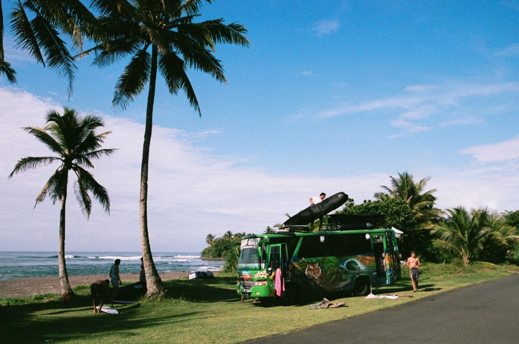 What’s It Like To Road Trip Across Indonesia In A Renovated Surf Bus?