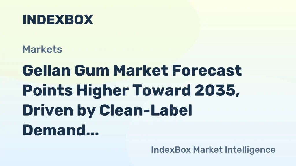 Gellan Gum Market Growth Forecast to 2035: Clean-Label Trends and Pharmaceutical Innovation Drive Expansion – News and Statistics