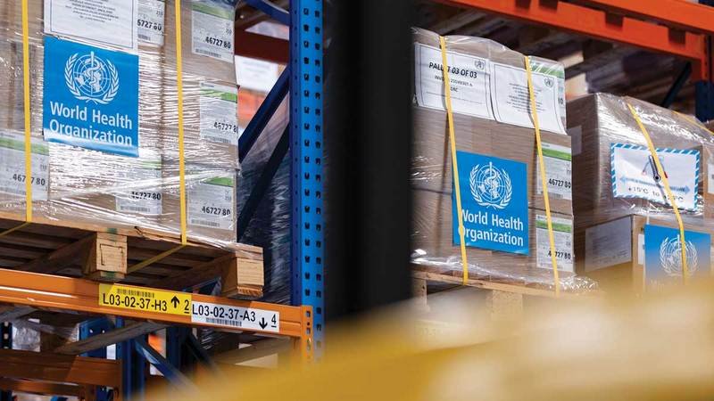 To support the fight against Ebola.. Medical supplies from Dubai Humanitarian in Congo