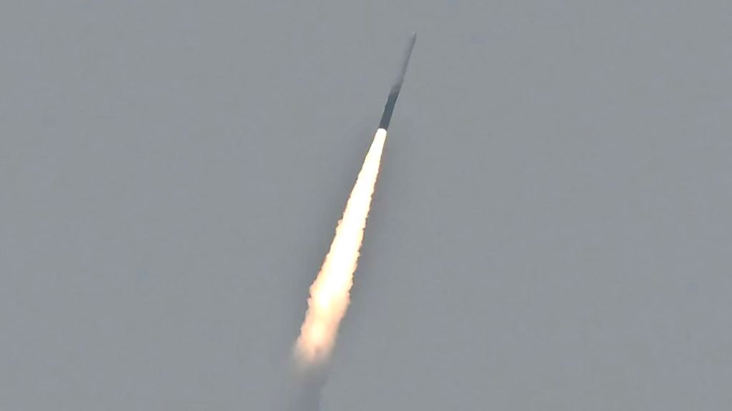 India’s Skyroot launches first private orbital rocket mission