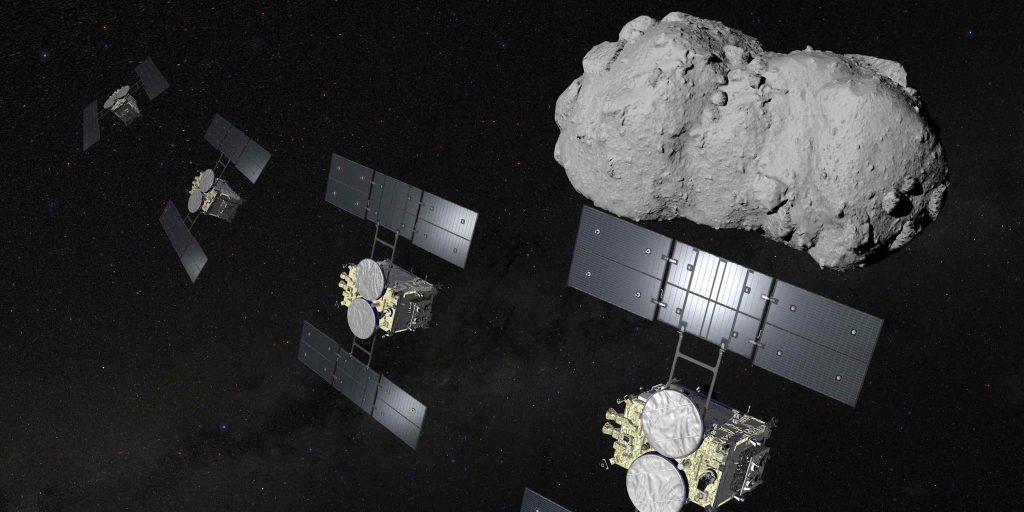 Japan’s Hayabusa2 makes close flyby of asteroid Torifune