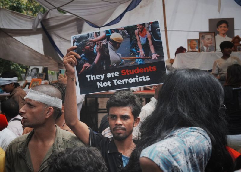 In Pictures | Jantar Mantar Teems With Activity Day After Delhi Police Action Against Historic Protest