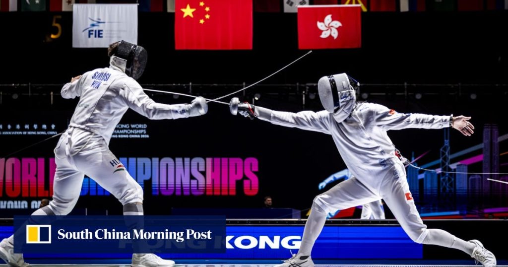 Typhoon closure forces spectators to miss out on Hong Kong fencers at world championships