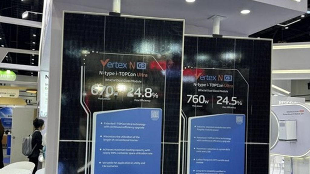 Trinasolar showcases 760W module at ASEW Bangkok