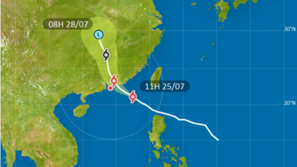 HK issues T3 signal as Tropical Cyclone Noul edges closer