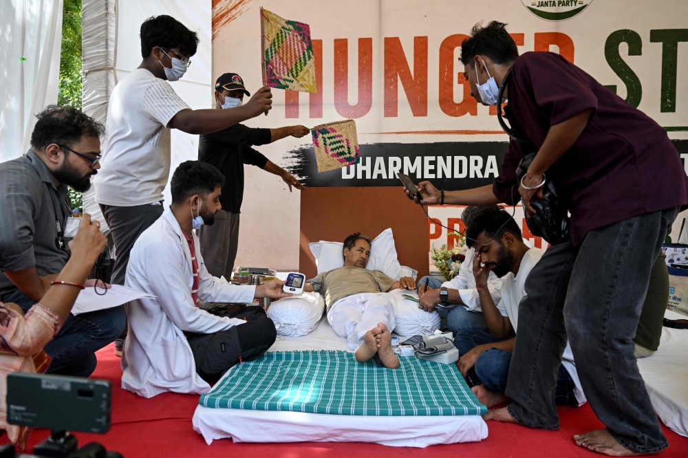 Wife of India hunger strike activist Sonam Wangchuk says hospital stay is ‘illegal detention’