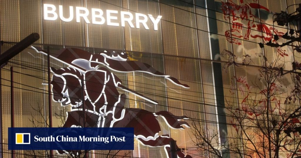 Burberry sales jump: are luxury goods back in fashion in China amid tech wealth?
