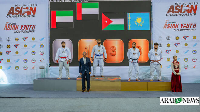 UAE scoops nine medals on opening day of Jiu-Jitsu Asian Championship in Kazakhstan