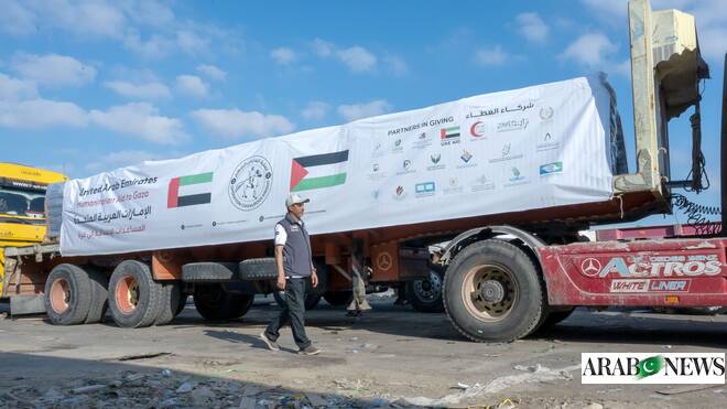 UAE’s Chivalrous Knight 3 campaign sends 980 tonnes of aid to Gaza