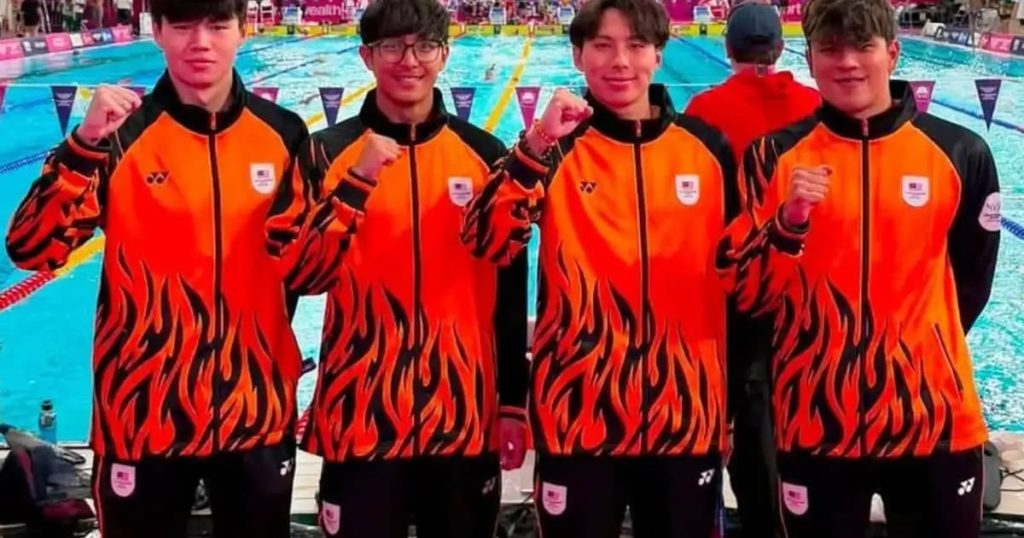 Men’s swimming quartet qualify for 4x100m final in Glasgow