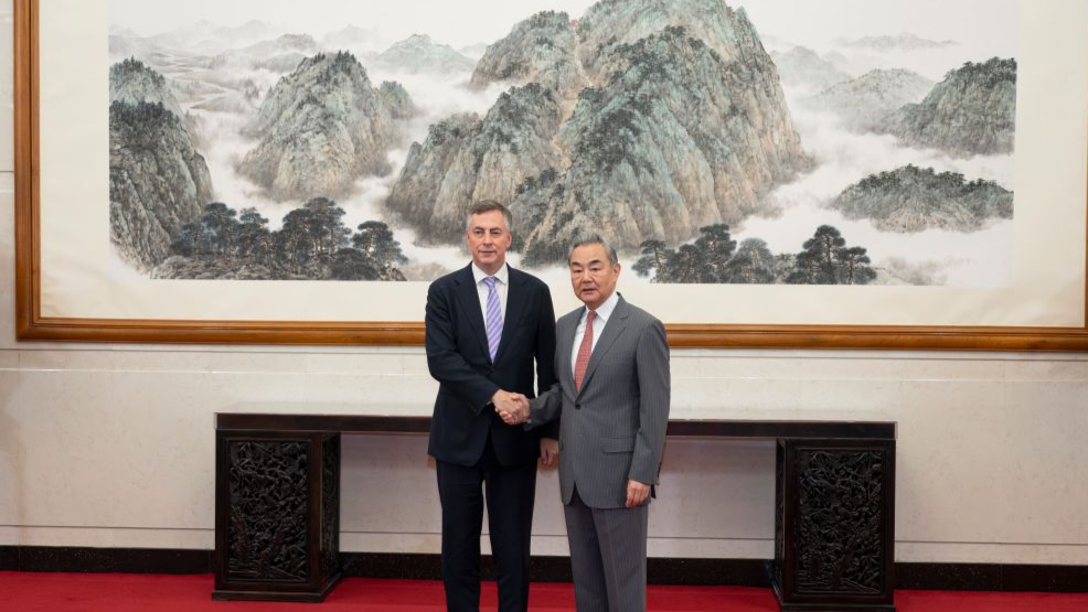 Wang stresses overarching positioning of ties with Europe as partnership