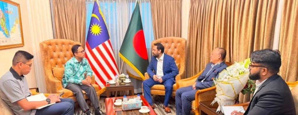 Malaysian High Commissioner welcomes new leadership of EDOTCO Bangladesh