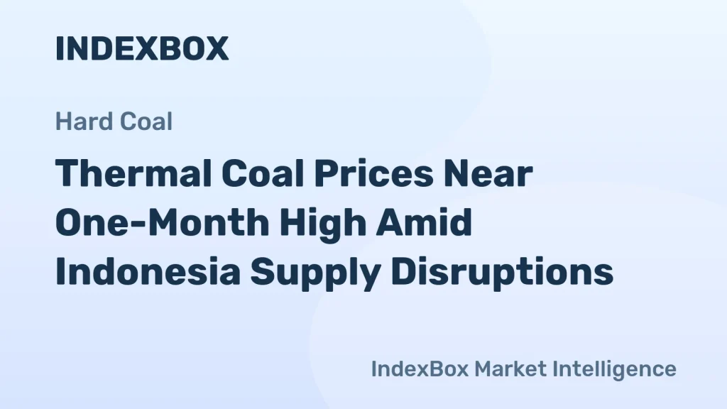 Thermal Coal Futures Rise to $131 on Indonesia Barging Issues and Middle East Tensions – News and Statistics