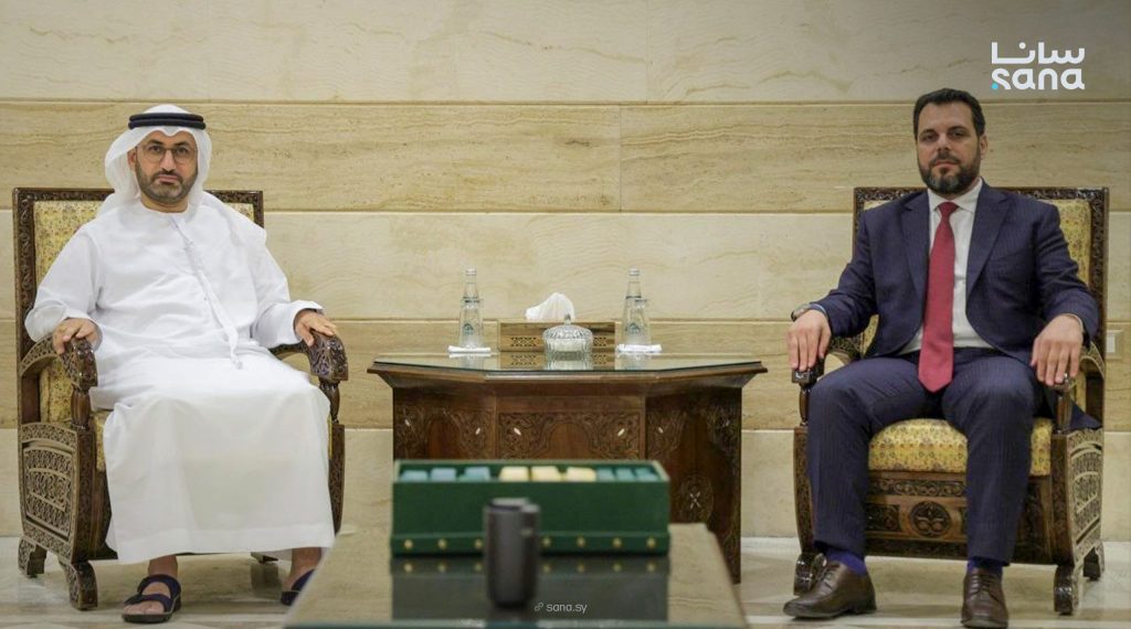 Syria, UAE discuss boosting bilateral ties