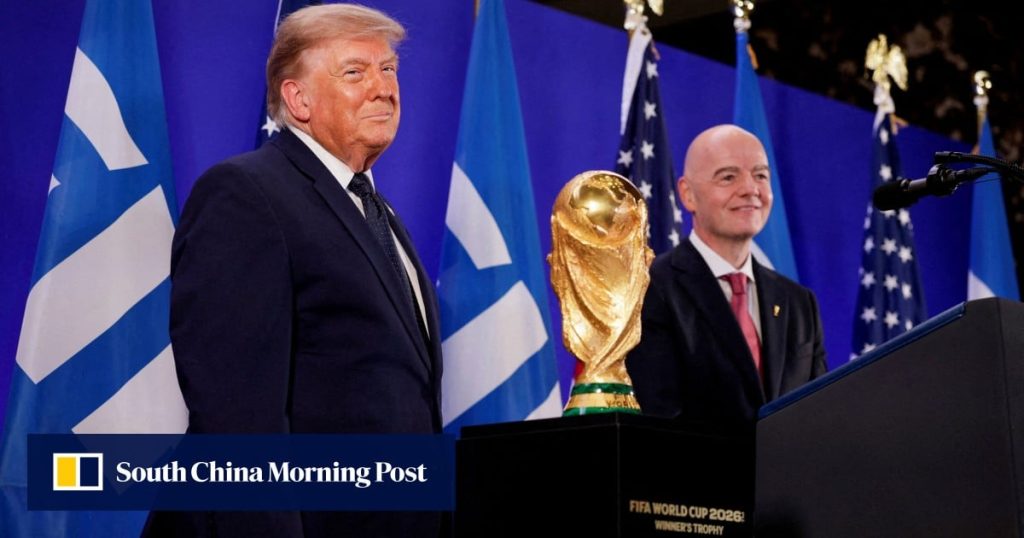Trump quips about US-China World Cup bid, praises Infantino over Balogun red card reversal