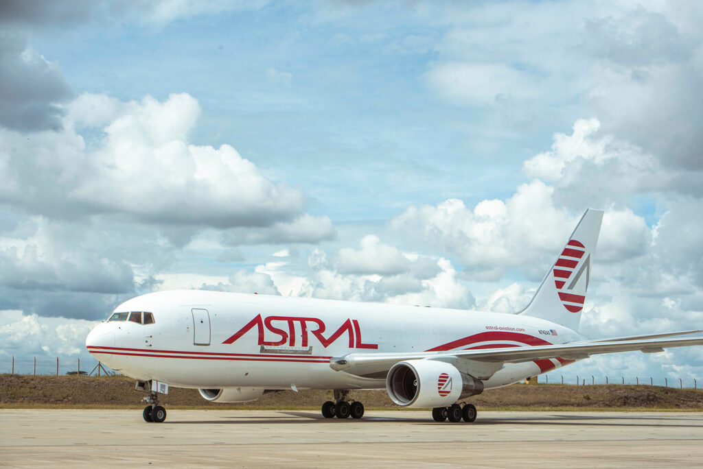 Astral resumes Nairobi-Guangzhou freighter service