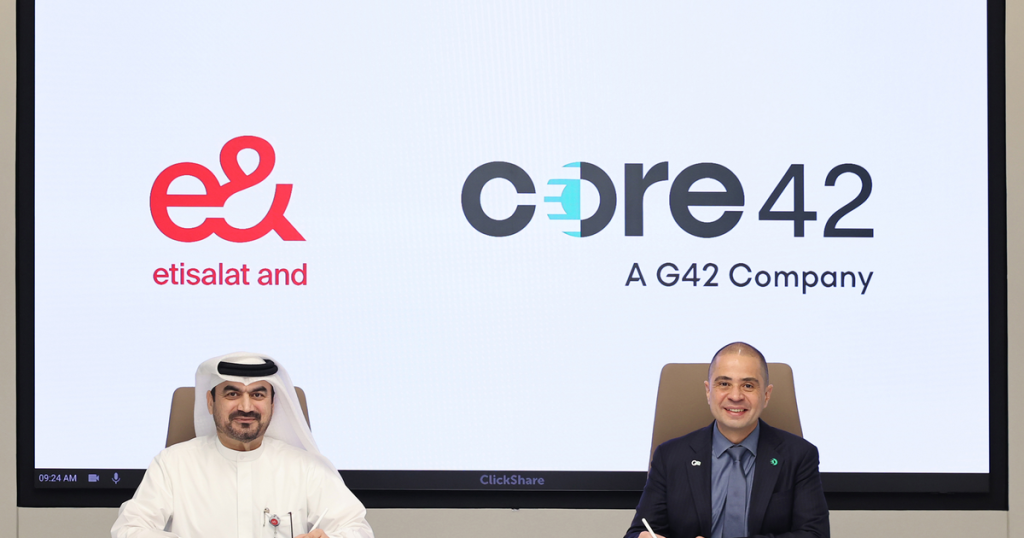 Core42 to supply sovereign AI cloud to telecoms firm e& in UAE
