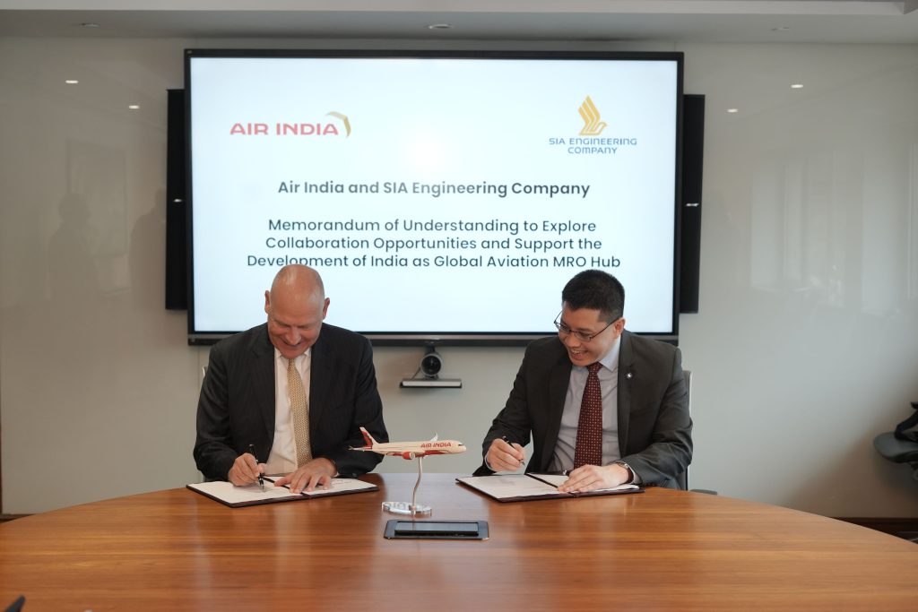 Air India signs MRO deal with SIAEC