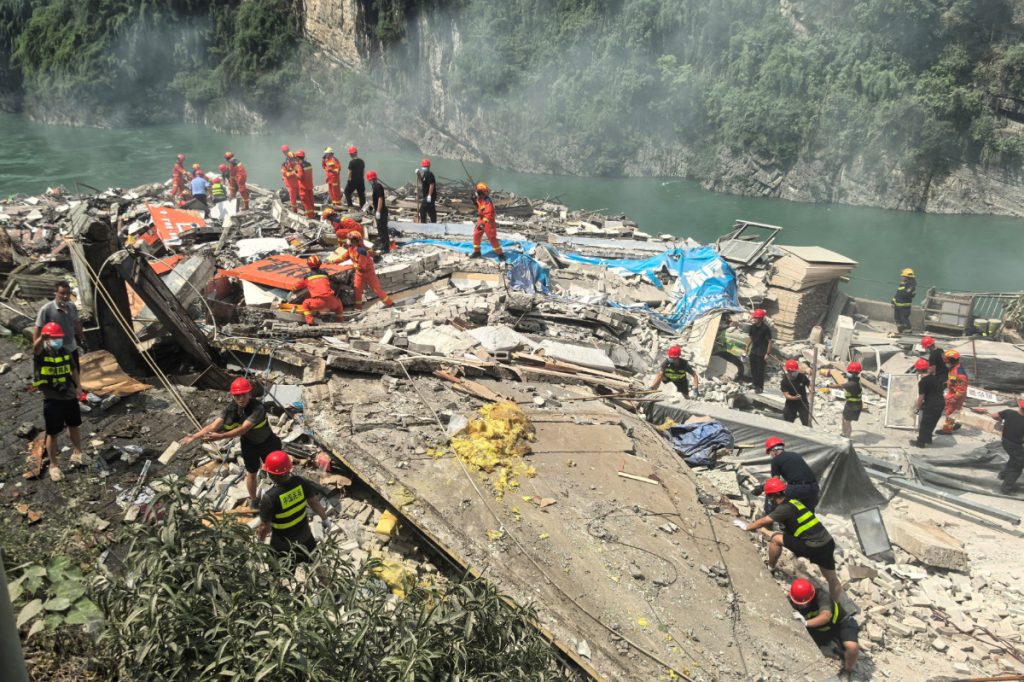 Landslide death toll rises to 11 in south-west China, 50 still missing